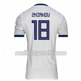 Maillot de Foot Russie Zhirkov 18 Exterieur Coupe du monde 2018